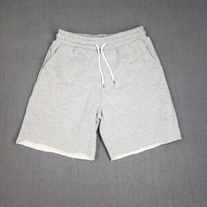 Forever 21 Jogging Sweat Shorts Womens Size Small Gray Drawstring  Elastic